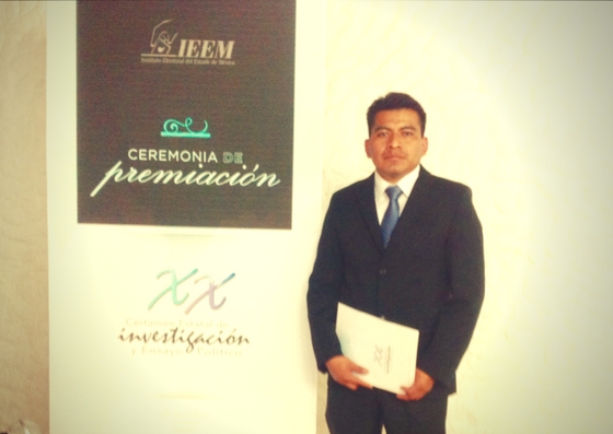 Primer lugar en el XX Certamen Estatal de Investigación y Ensayo Político